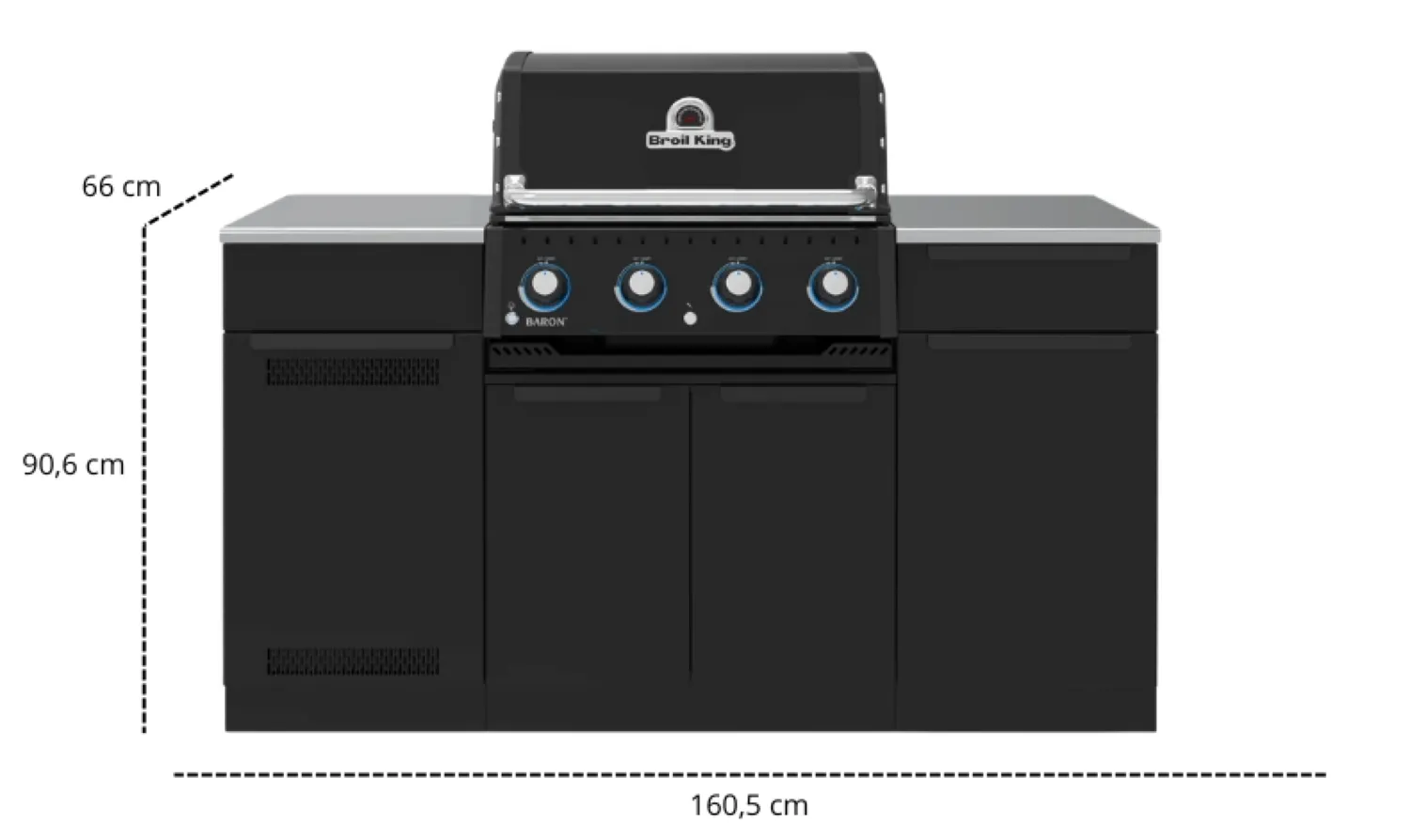 Baron 420 BI Shadow wyspa zestaw-55